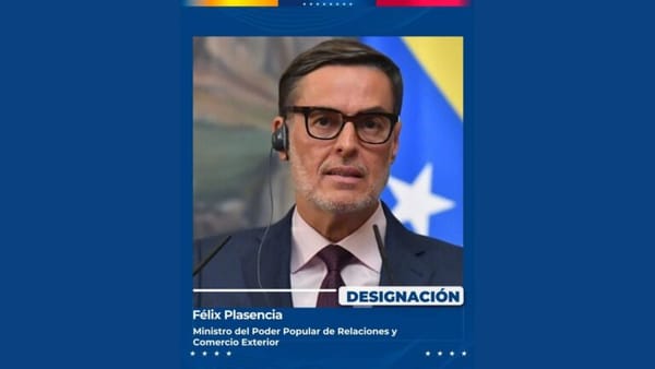 Félix Plasencia asume el nuevo Ministerio de Relaciones y Comercio Exterior